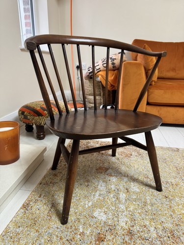 Ercol cowhorn chair - ercol,