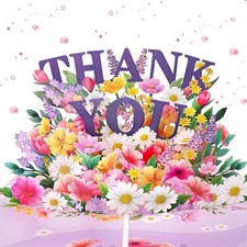 3D Personalised Mothers Day Card Papercut Flower Bouquet Design Mothers Day Gift