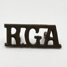 Genuine Royal Garrison Artillery Shoulder Title