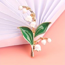 Lily of the Valley Brooch -