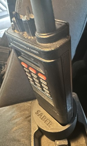 Radio holster mount for saber - holster,