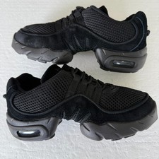 Bloch Boost Black Mesh Suede