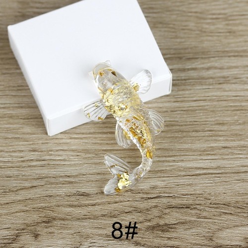 Natural crystal fish mini - crystal,