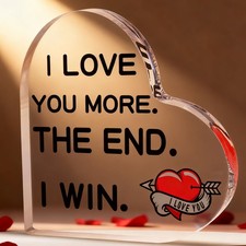 Christmas Gifts for Valentines Acrylic Plaque Wife Girlfriend Gift for Him Her