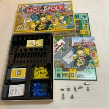 Hasbro Simpsons Monopoly Board
