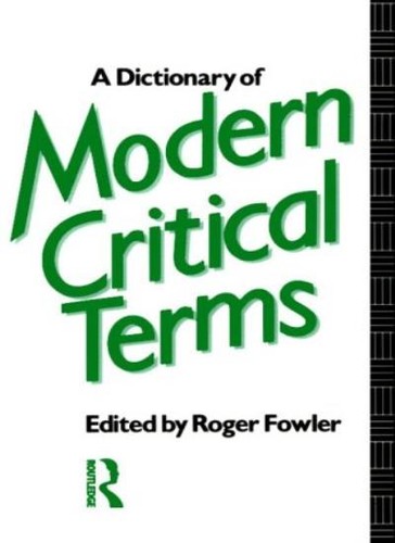 Dictionary modern critical - of,