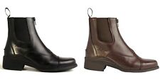 MARK TODD CHETWODE LEATHER ZIP UP JODHPUR SHORT PADDOCK HORSE RIDING BOOTS