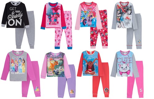 Girls luxury character pyjamas - luxury,