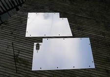 Front Floor Plates Panels for 1954-58 86 88 107 109 inch Land Rover Series 1