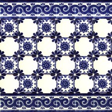 Wall Tiles Set of Mexican
