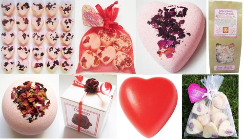 Valentine day bath bombs - day,