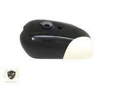 BSA Spitfire Hornet 2 Gallon Black & White Painted Fuel Tank |Fit For