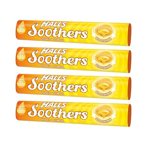 Halls soothers honey and - soothers, x