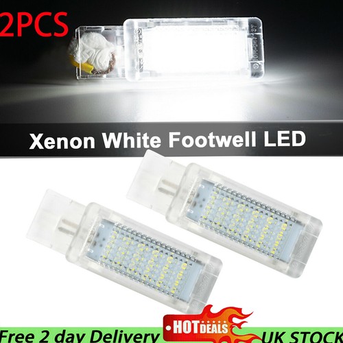 White led footwell - white,