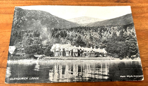 1906 rppc glenquaich lodge - 1906,