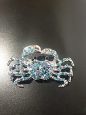 Elegant Blue Crystal Crab