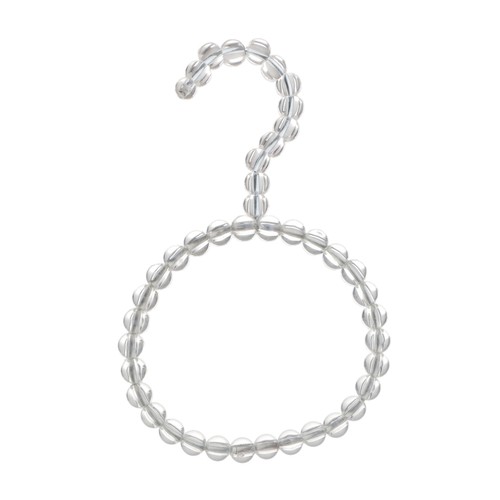Luxury beaded ring hanger - ring, tie