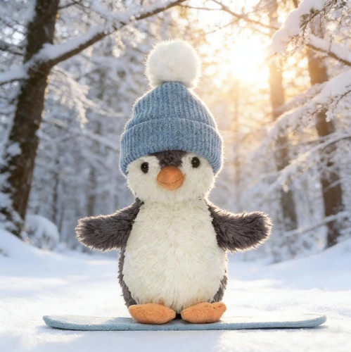 Jellycat snowboarding peanut - jellycat,