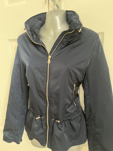 Womens navy peplum - m&s,
