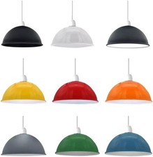Vintage Retro Pendant Shade Metal Lampshade Kitchen Modern Ceiling Light Shades