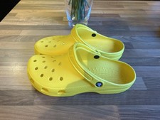 Crocs UK 11 Daffodil Yellow