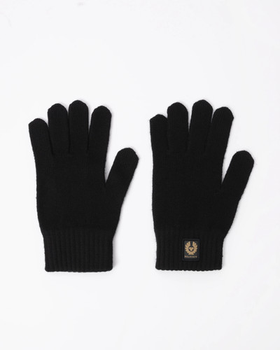 Belstaff watch gloves black - belstaff,