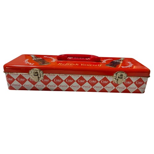 Coca cola pencil tool box - tool,