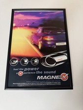 Framed Original Subaru Impreza P1 22B Turbo Magnex Magazine Advert Poster Retro