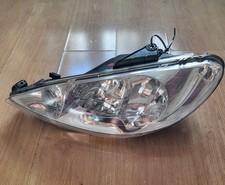 PEUGEOT 206 Headlamp Headlight N/S 1998-2009 LH car light motor 