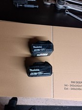 2x Genuine Makita BL1850 18V