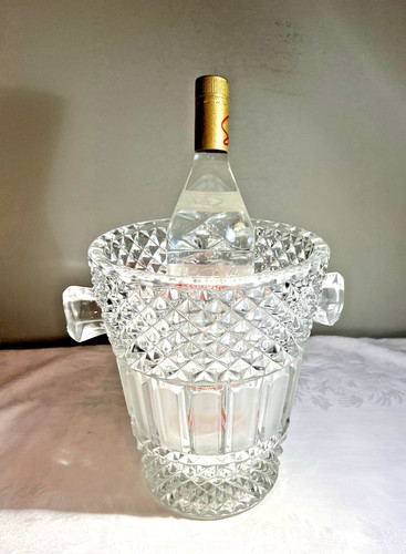 Lalique crystal ice - crystal, ice/champagne