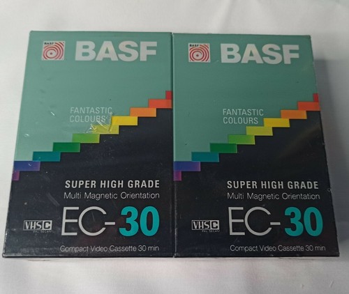 Basf vhs c video - ec-30, vhs-c
