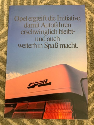 1981 opel program - 1981,