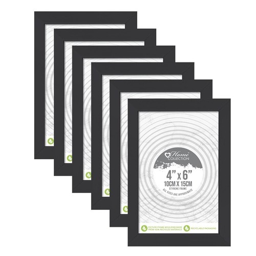 Pack black photo frames - [pack, of
