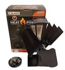  heat powered stove top fan &