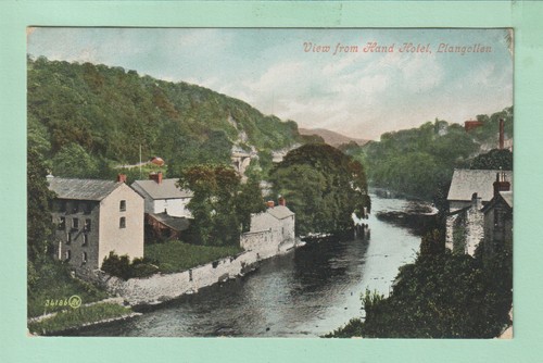 Wales postcard view from - -,