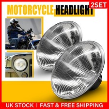 4Pcs WS80 7 Inch Round Halogen