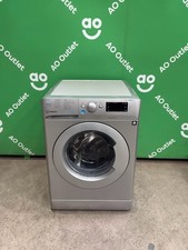 Indesit washing machine silver - machine,