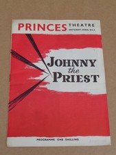 Jeremy Brett - Johnny The Priest - 1960 Princes Theatre London Programme