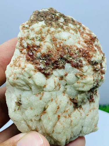 Natural red spessartine garnet - natural,
