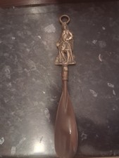Vintage Brass Hangable Shoe