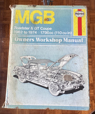 MGB and GT, 1962 - 1978 Haynes