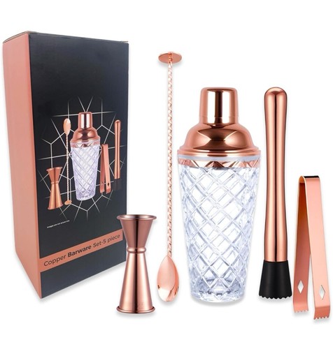 Premium cocktail kit - ss, copper