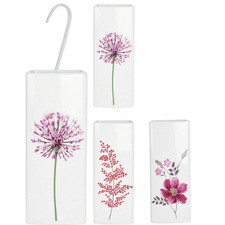 SET OF 2 or 3 White Floral