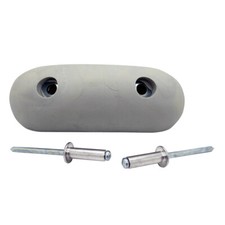 Trampoline Trampette Floor Guards With Rivets Set of 4 Grey Rubber Non Marking