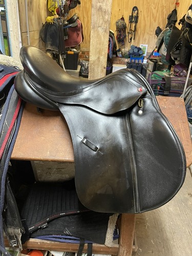 Black albion saddle 5 - black, 17,5”