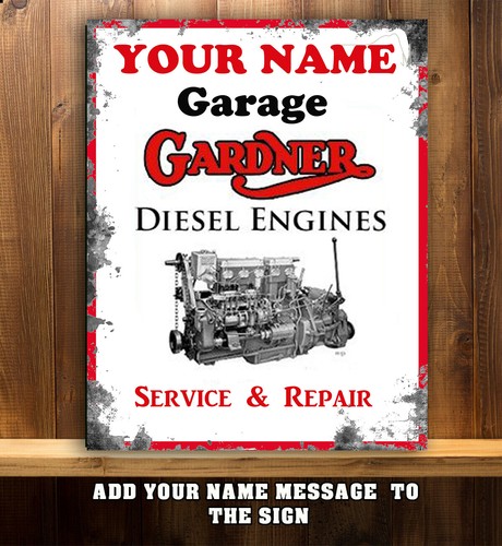 Personalised gardner diesel - personalised,