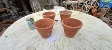 4 Vintage Terracotta Plant Pots Sankey Bulwell  (9)