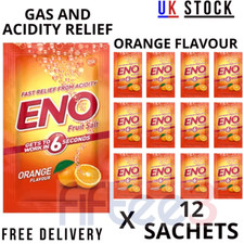ENO Fruit Salt ENO Fruit Salt OrangeFlavor 6 seconds Fast Relief UK STOCK
