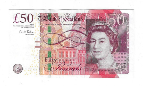 Great britain fifty - britain, £50